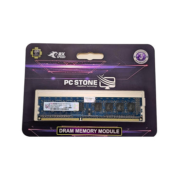PC STONE 2GB DDR3 Desktop RAM 1333MHz PC3-10600U DIMM Memory Module for Intel & AMD Desktop PCs