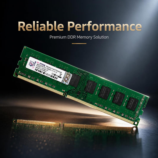 PC STONE 8GB DDR3 Desktop RAM 10600 (PC3-10600) DIMM Memory Module for Desktop PC | 240-Pin | High-Speed Performance