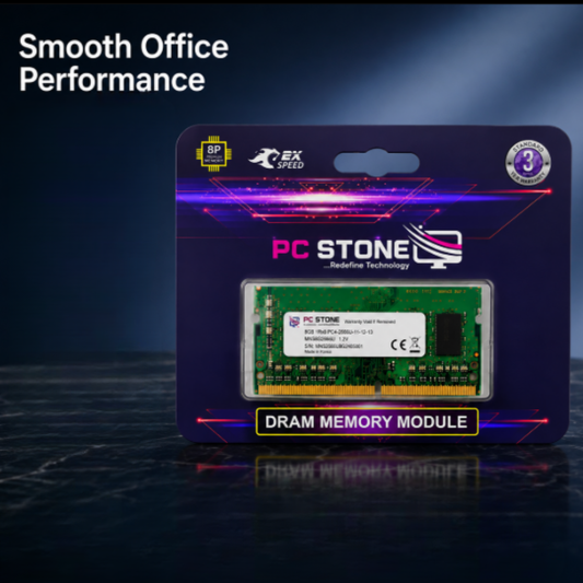 PC STONE 8GB DDR4 Laptop RAM 2666MHz SO-DIMM Memory Module