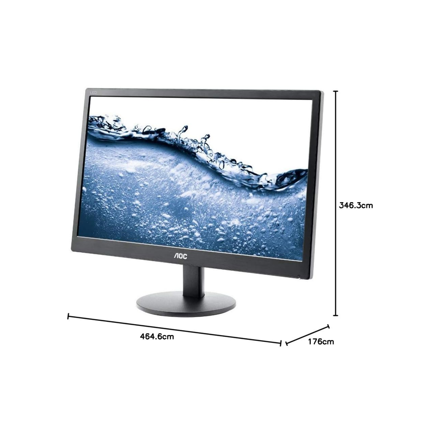 AOC 19 Inch Refurbished LED Monitor