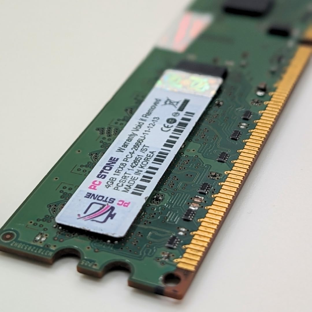 PC STONE 4GB DDR4 Desktop RAM 2666MHz DIMM Memory Module CL5 for Intel & AMD Desktop PCs