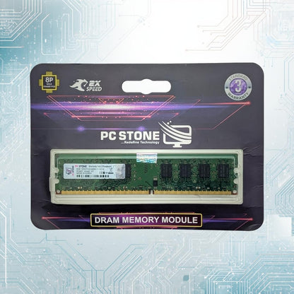 PC STONE 8GB DDR4 Desktop RAM 2400MHz DIMM Memory Module CL5 for Intel & AMD Desktop PCs