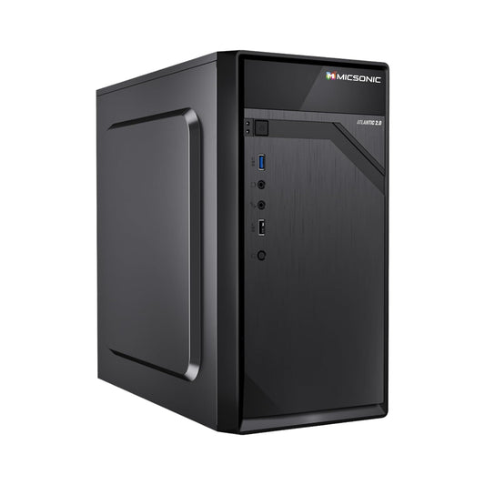 MICSONIC Atlantic 2.0 Desktop Computer, Core i7 4th Gen, 8GB DDR3 RAM, 128GB SSD, Windows 10