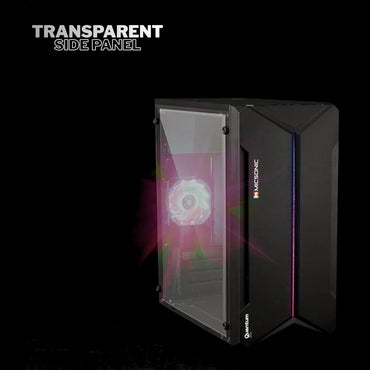 MICSONIC Quantum Series Desktop Computer, Core i7 4th Gen, 16GB DDR3 RAM, 512GB SSD, Windows 10