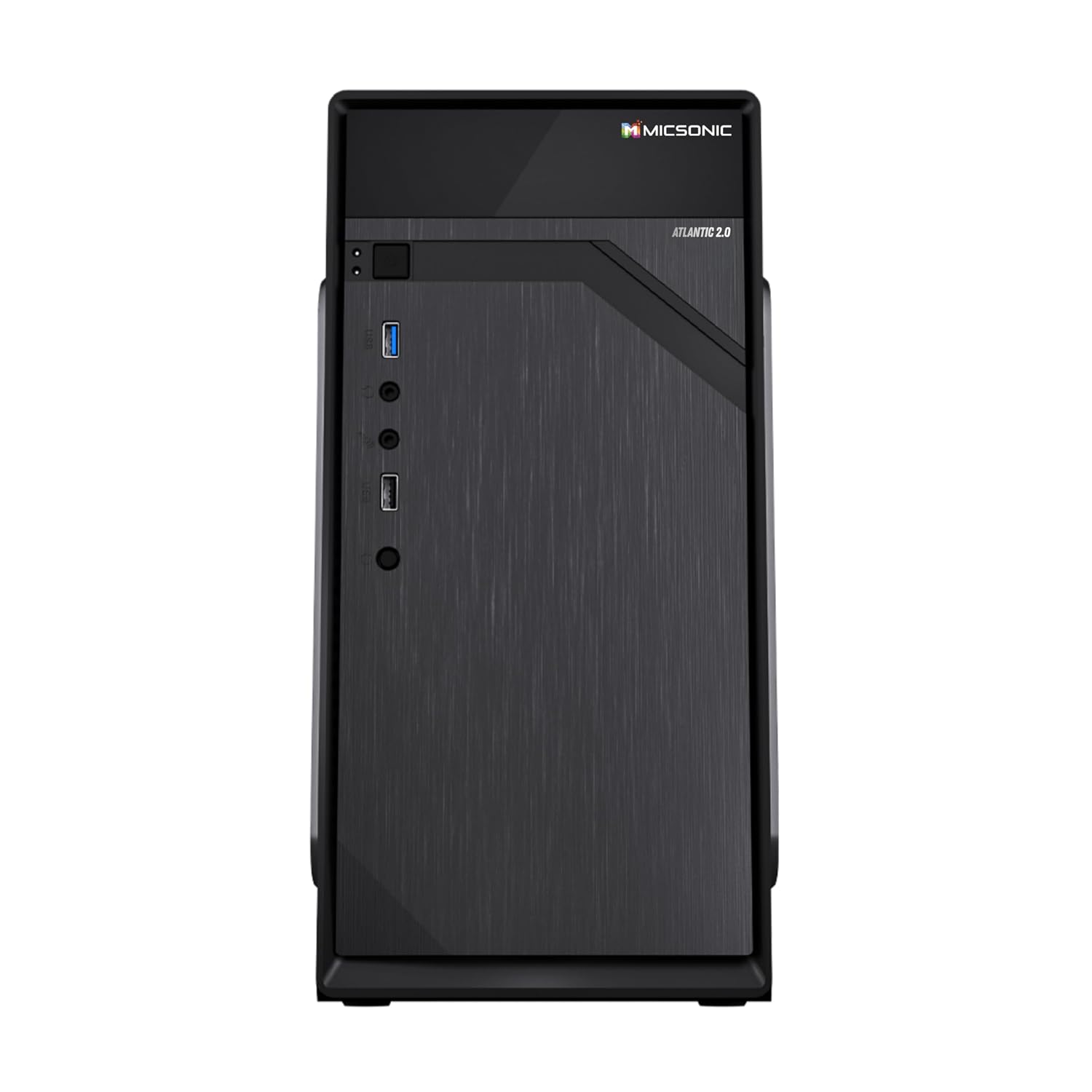 MICSONIC Atlantic 2.0 Desktop Computer, Core i5 4th Gen, 8GB DDR3 RAM, 256GB SSD, Windows 10