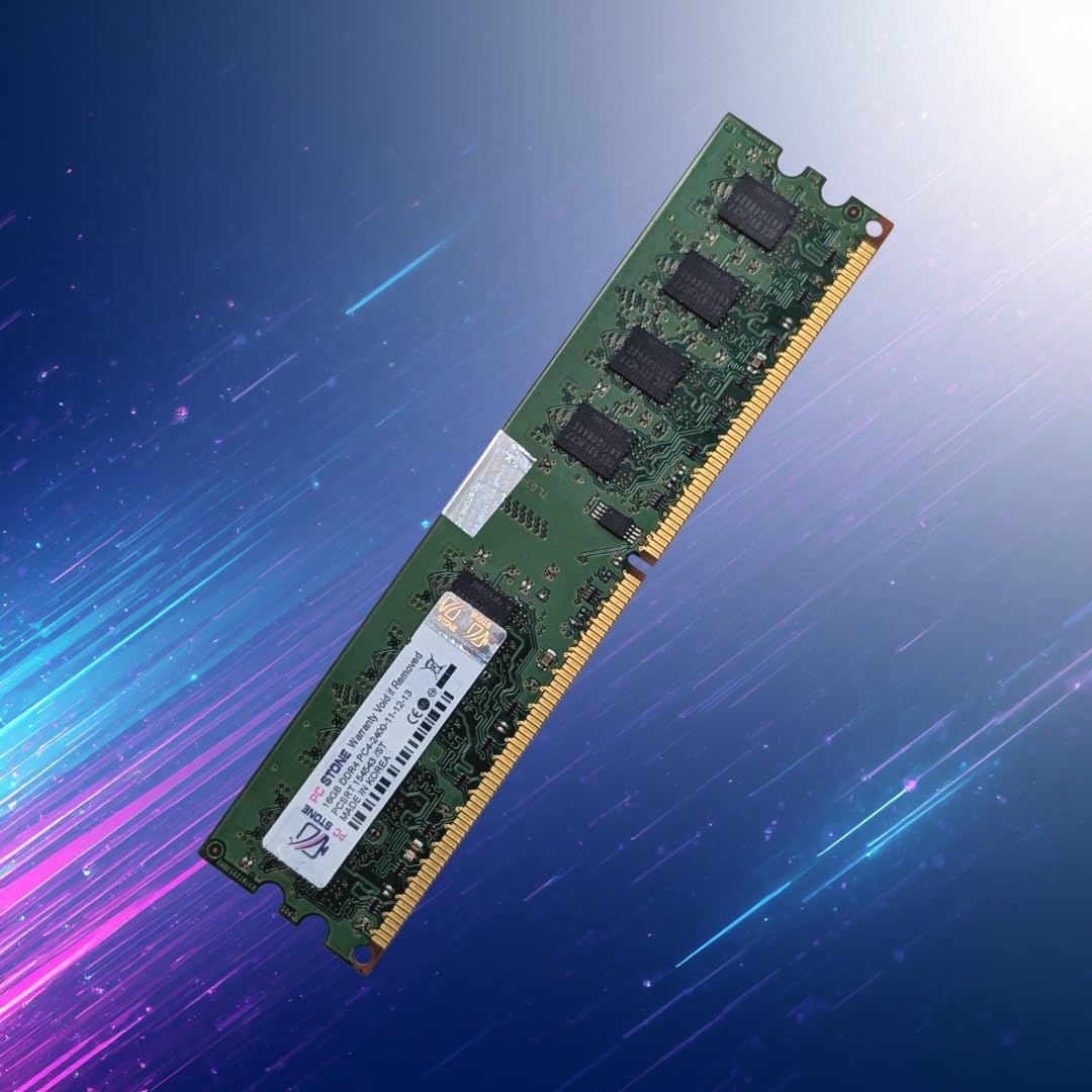 PC STONE 16GB DDR4 Desktop RAM 2400MHz DIMM Memory Module CL5 for Intel & AMD Desktop PCs