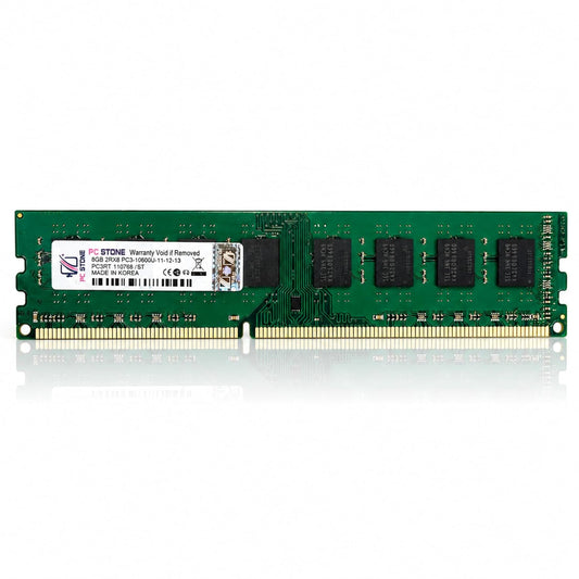 PC STONE 8GB DDR3 Desktop RAM 10600 (PC3-10600) DIMM Memory Module for Desktop PC | 240-Pin | High-Speed Performance