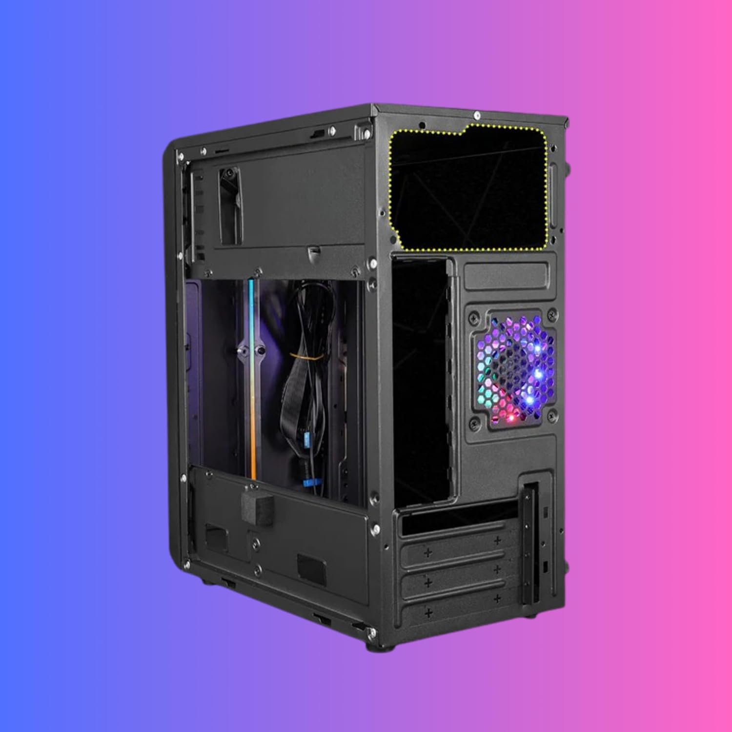 MICSONIC Quantum Series Desktop Computer, Core i5 4th Gen, 16GB DDR3 RAM, 128GB SSD, Windows 10
