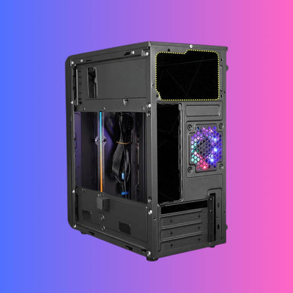 MICSONIC Quantum Series Desktop Computer, Core i7 4th Gen, 8GB DDR3 RAM, 256GB SSD, Windows 10
