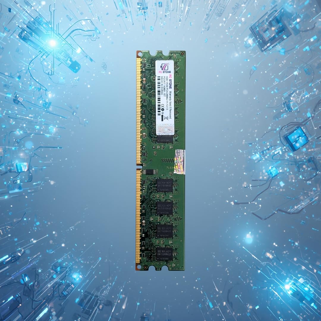PC STONE 4GB DDR4 Desktop RAM 2666MHz DIMM Memory Module CL5 for Intel & AMD Desktop PCs