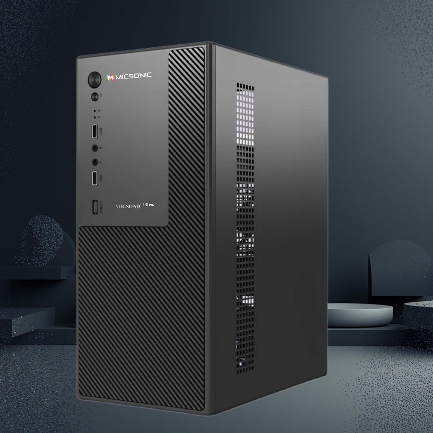 MICSONIC Ultra Series Desktop Computer, Core i7 3rd Gen, 16GB DDR3 RAM, 512GB SSD, Windows 10