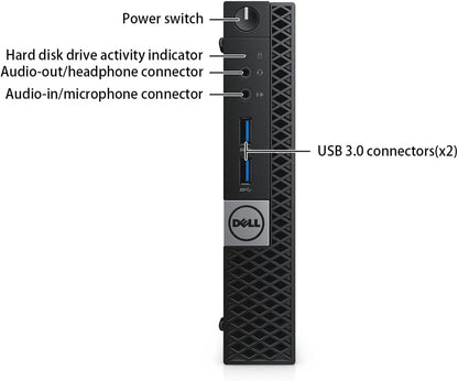 Dell OptiPlex 3040 Tiny i5 6th gen Refurbished Desktop
